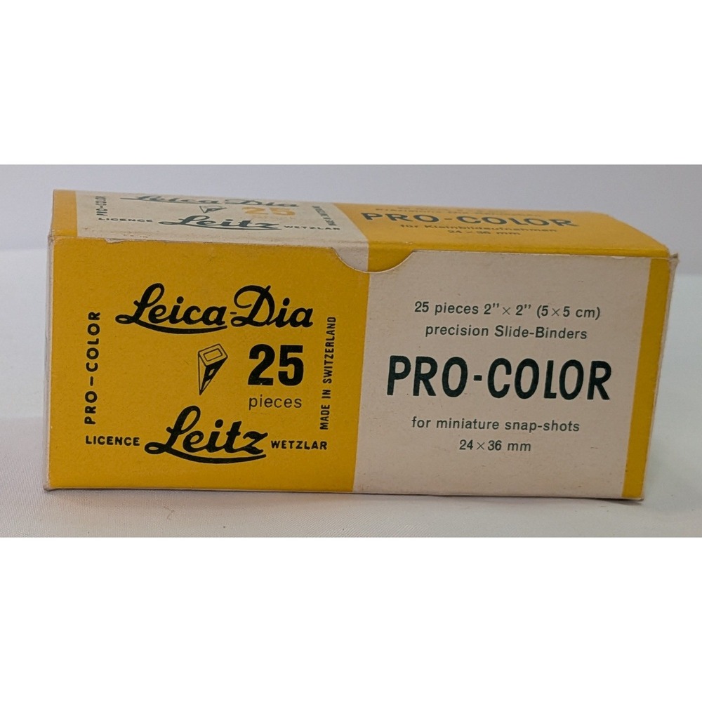 Leica Leitz Wetzlar Proloc Binder Locking Clamp & Pro-Color Slide Binders Set OS